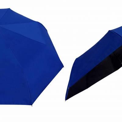 21 BLACK COATED FOLDABLE UMBRELLA