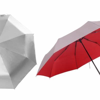 21 MINI 3 FOLD UMBRELLA (SILVER COATED)