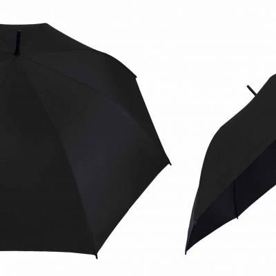 30 BLACK COATED GOLF UMBRELLA (FULL FIBER)