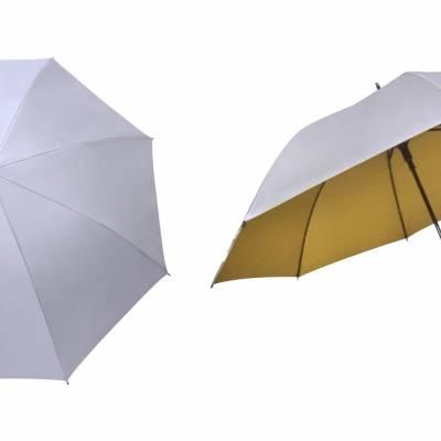 30 MANUAL SILVER COATED UMBRELLA